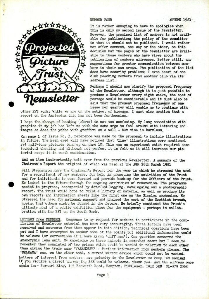 Newsletter No. 4 cover