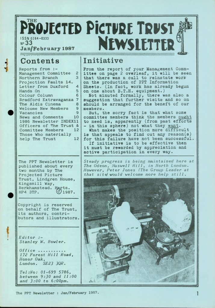 Newsletter No. 33 cover