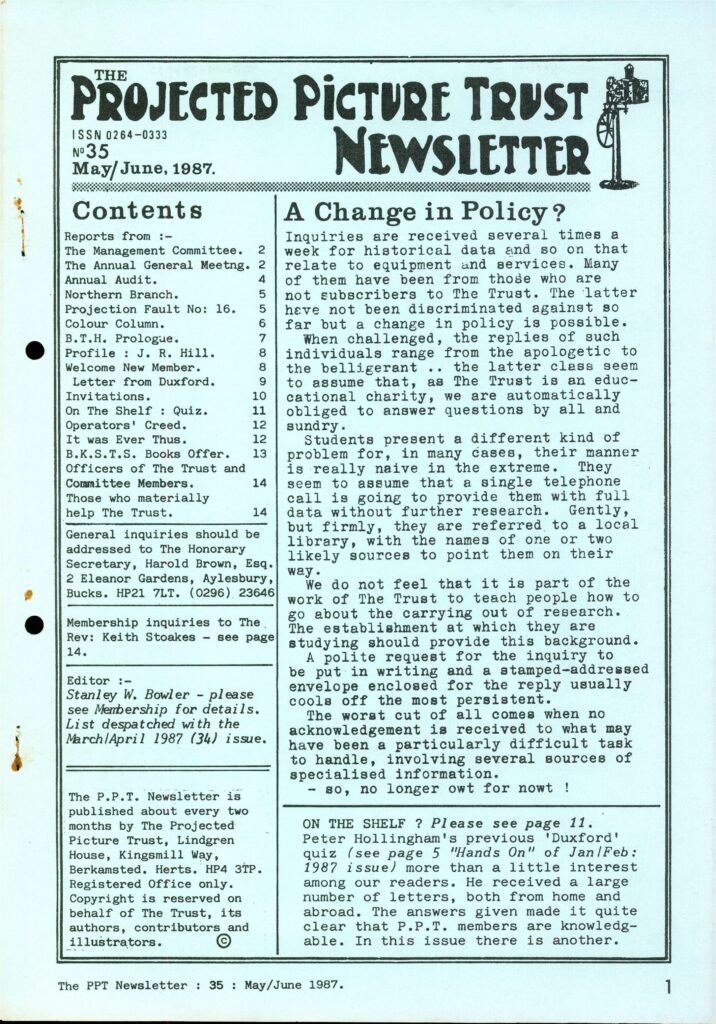 Newsletter No. 35 cover