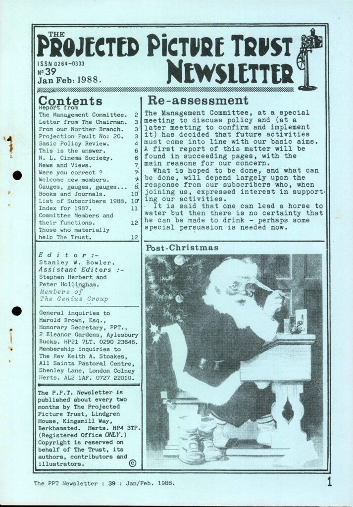 Newsletter No. 39 cover