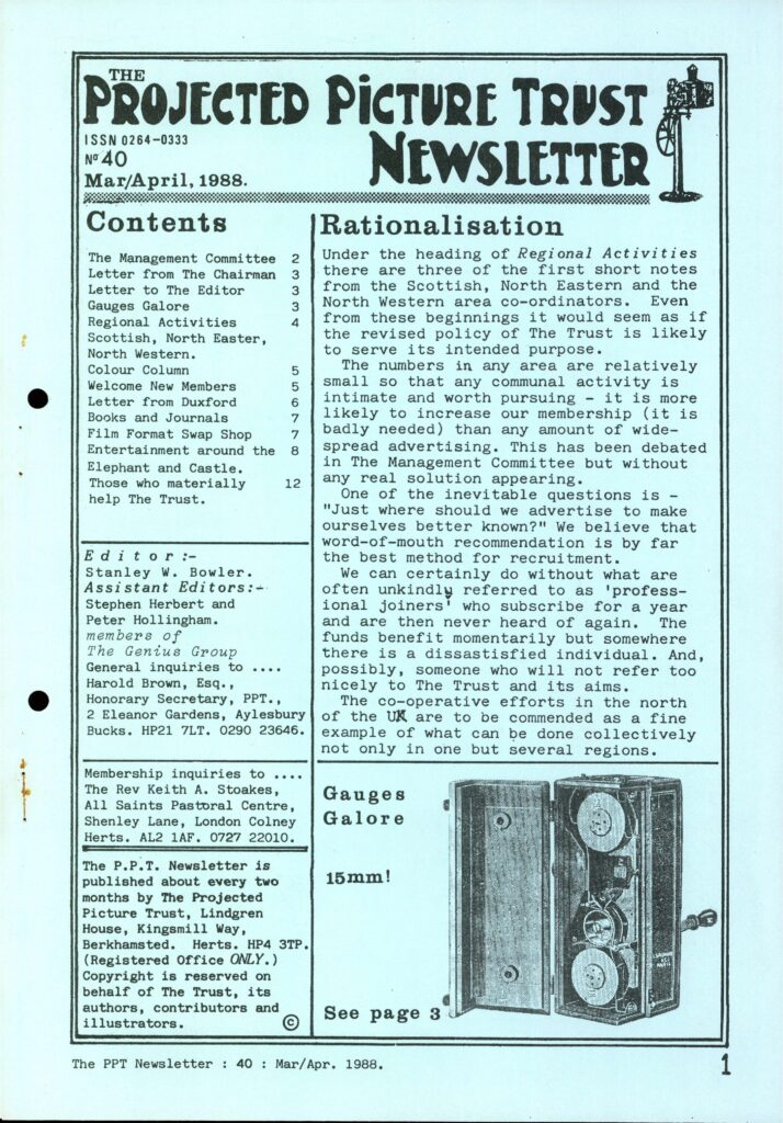 Newsletter No. 40 cover