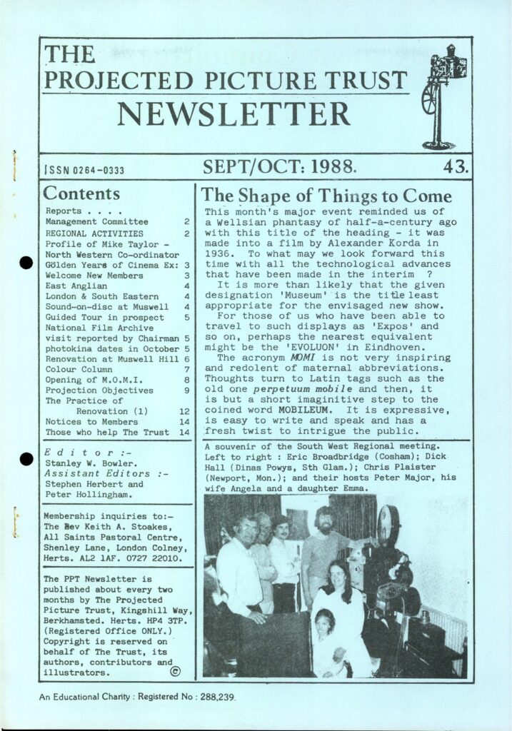 Newsletter No. 43 cover